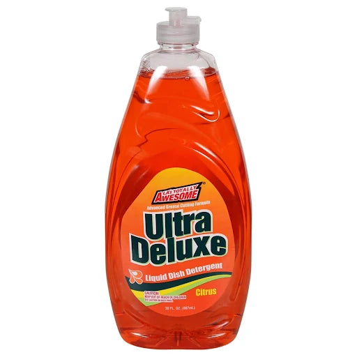 Awesome Ultra Deluxe Citrus Dish Detergent 30oz