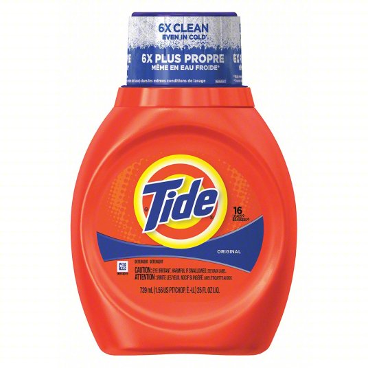 Tide Original w/ Bleach Liquid Laundry Detergent 25oz