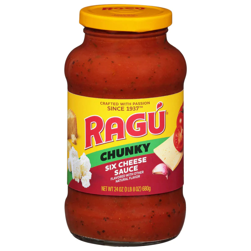 Ragu Six Cheese Pasta Sauce 24oz