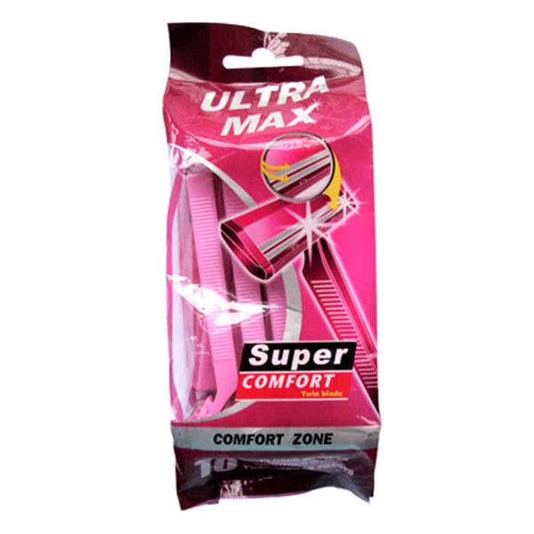 Twin Blades Razors Ultra Max 10ct