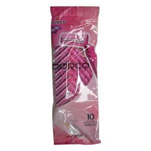 Dorco Razors Pink Women 10ct