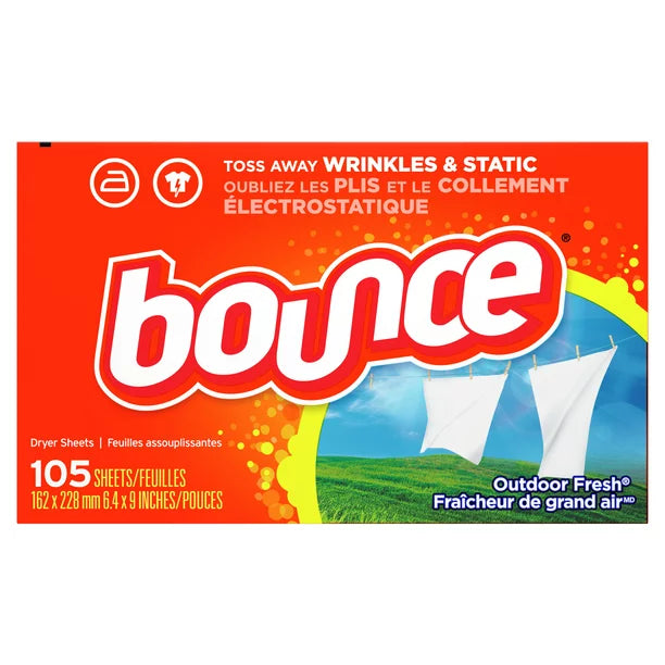 Bounce Outdoor Fresh Fabric Softener Sheets, 40 Count